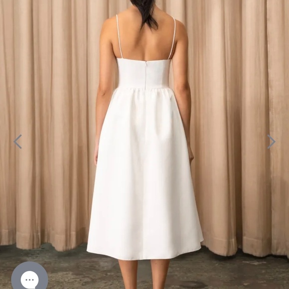 Jenny Yoo White Luella Dress - Picture 3 of 9